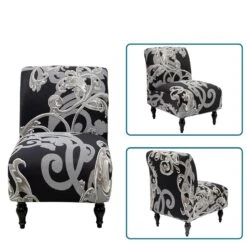 Housse De Fauteuil Crapaud Leïla -Housse Moderne housse de fauteuil crapaud leila housse moderne 3