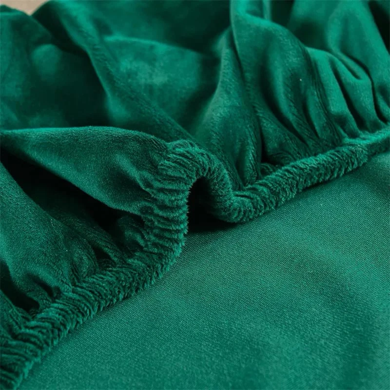 Housse De Fauteuil Crapaud Velours Vert Forêt 6 Housse De Fauteuil Crapaud Velours Vert Forêt – Image 6