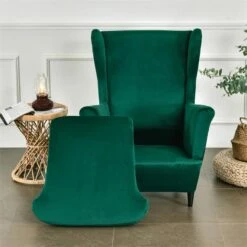 Housse De Fauteuil Crapaud Velours Vert Forêt 10 Housse De Fauteuil Crapaud Velours Vert Forêt -Housse Moderne housse de fauteuil crapaud velours vert foret housse moderne 3