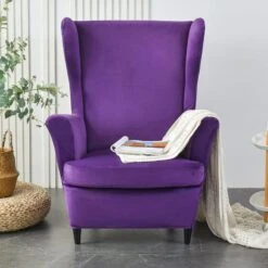 Housse De Fauteuil Crapaud Velours Violet 10 Housse De Fauteuil Crapaud Velours Violet -Housse Moderne housse de fauteuil crapaud velours violet housse moderne 3