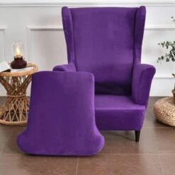 Housse De Fauteuil Crapaud Velours Violet 11 Housse De Fauteuil Crapaud Velours Violet -Housse Moderne housse de fauteuil crapaud velours violet housse moderne 4