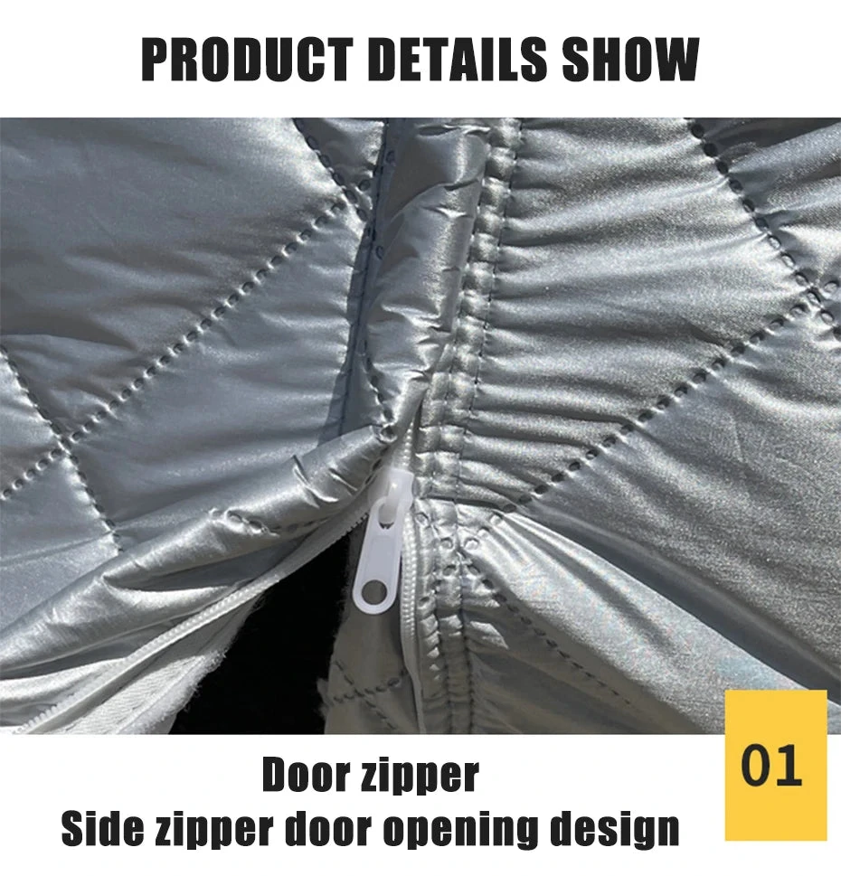 Housse Extérieure Pour Voiture Blindra Noir 7 Housse Extérieure Pour Voiture Blindra Noir – Image 7