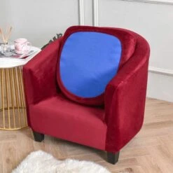 Housse Pour Fauteuil Cabriolet Rouge Velours -Housse Moderne housse fauteuil conforama housse moderne 4