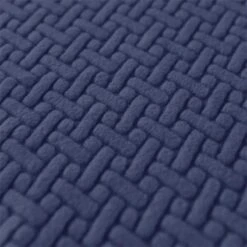 Housse De Fauteuil Relax Bleu Marine -Housse Moderne housse fauteuil relax avec repose pied housse moderne 3