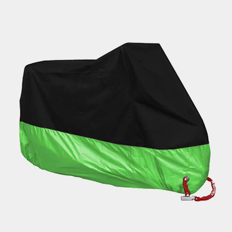 Housse Pour Moto Moktra Noir Et Vert 1 Housse Pour Moto Moktra Noir Et Vert