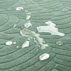 Housse De Canapé D'Angle Velours Imprimé De Fleur Vert Amande 12 Housse De Canapé D'Angle Velours Imprimé De Fleur Vert Amande -Housse Moderne housse pour canape d angle 6 places housse moderne 6