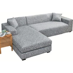 Housse De Canapé D'angle Sanna 11 Housse De Canapé D'angle Sanna -Housse Moderne housse pour canape dangle avec meridienne housse moderne 1