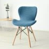Housse Pour Chaise Scandinave Bleu Pétrole
