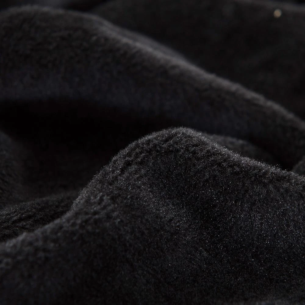 Housse Pour Fauteuil Club Velours Noir 3 Housse Pour Fauteuil Club Velours Noir – Image 3