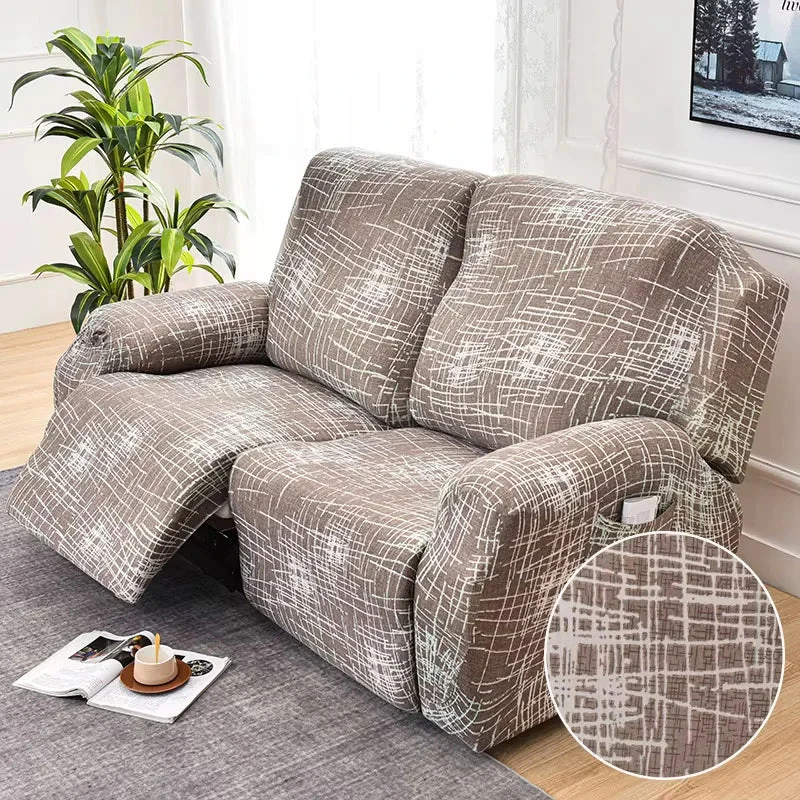 Housse Pour Fauteuil Relax Ivoire Marron 1 Housse Pour Fauteuil Relax Ivoire Marron