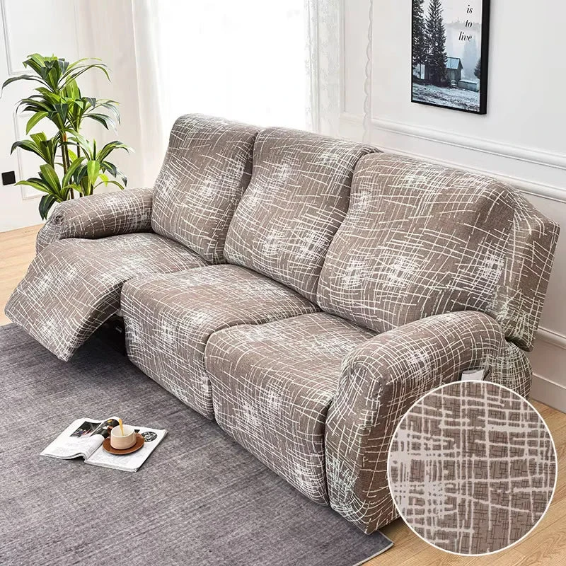 Housse Pour Fauteuil Relax Ivoire Marron 3 Housse Pour Fauteuil Relax Ivoire Marron â Image 3