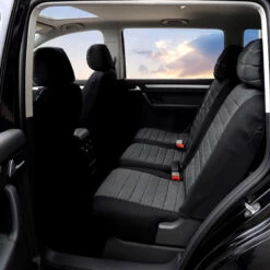 Housse Pour Siège De Voiture Noir Et Gris -Housse Moderne housse pour siege voiture housse moderne 9