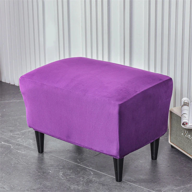 Housse De Fauteuil Crapaud Velours Violet 6 Housse De Fauteuil Crapaud Velours Violet â Image 6