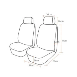 Housse De Siège Auto Universelle Noir Et Rouge -Housse Moderne housse siege auto universel housse moderne 9