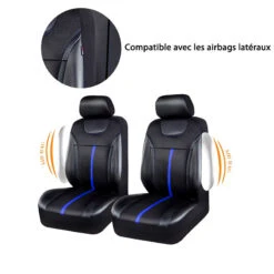 Housse Universelle Siège Auto Noir Et Bleu -Housse Moderne housse universelle siege auto housse moderne 12