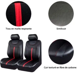 Housse Universelle Siège Auto Noir Et Bleu -Housse Moderne housse universelle siege auto housse moderne 14