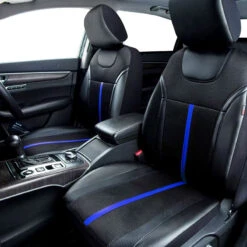 Housse Universelle Siège Auto Noir Et Bleu -Housse Moderne housse universelle siege auto housse moderne 3