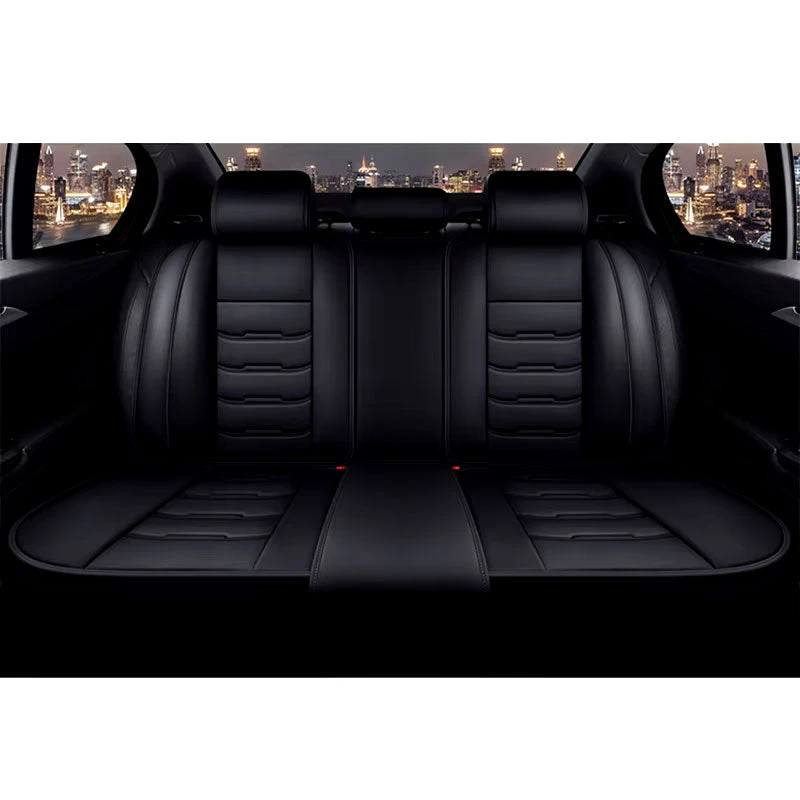 Housses Pour Sièges De Voiture Noir 4 Housses Pour Sièges De Voiture Noir – Image 4