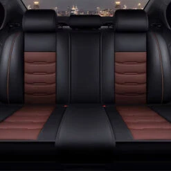 Housses De Siège Voiture Noir Et Marron -Housse Moderne housses siege voiture housse moderne 4