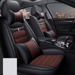 Housses De Siège Voiture Noir Et Marron -Housse Moderne housses siege voiture housse moderne 5