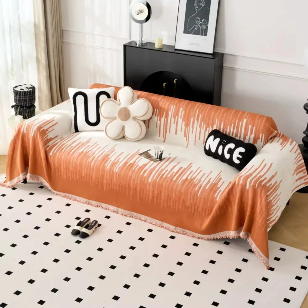 Jeté De Canapé Synera Orange 2 Jeté De Canapé Synera Orange – Image 2