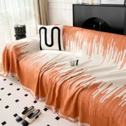 Jeté De Canapé Synera Orange 10 Jeté De Canapé Synera Orange -Housse Moderne jete de canape orange housse moderne 2