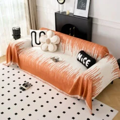 Jeté De Canapé Synera Orange