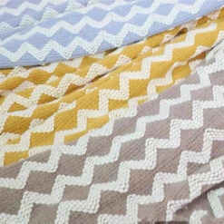 Plaid Jaune à Franges 7 Plaid Jaune à Franges -Housse Moderne jolie plaid pour canape housse moderne 2