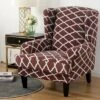 Housse Fauteuil Crapaud Brune Marron