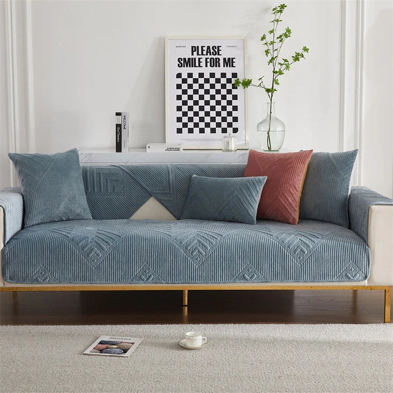 Protège Canapé Milo Bleu Pétrole 1 Protège Canapé Milo Bleu Pétrole