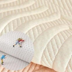 Protège Canapé Milo Rose Poudré -Housse Moderne protection de canape housse moderne 5