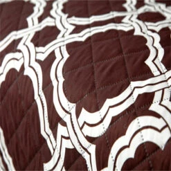 Protège Canapé Mosaïque Marron -Housse Moderne protege canape 3 places housse moderne 5