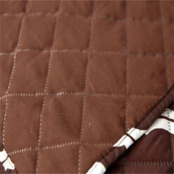 Protège Canapé Mosaïque Marron -Housse Moderne protege canape 3 places housse moderne 6