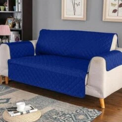Protège Canapé Bleu