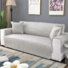 Protège Canapé Gris Clair