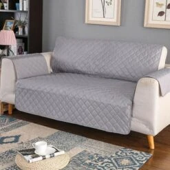 Protège Canapé Gris